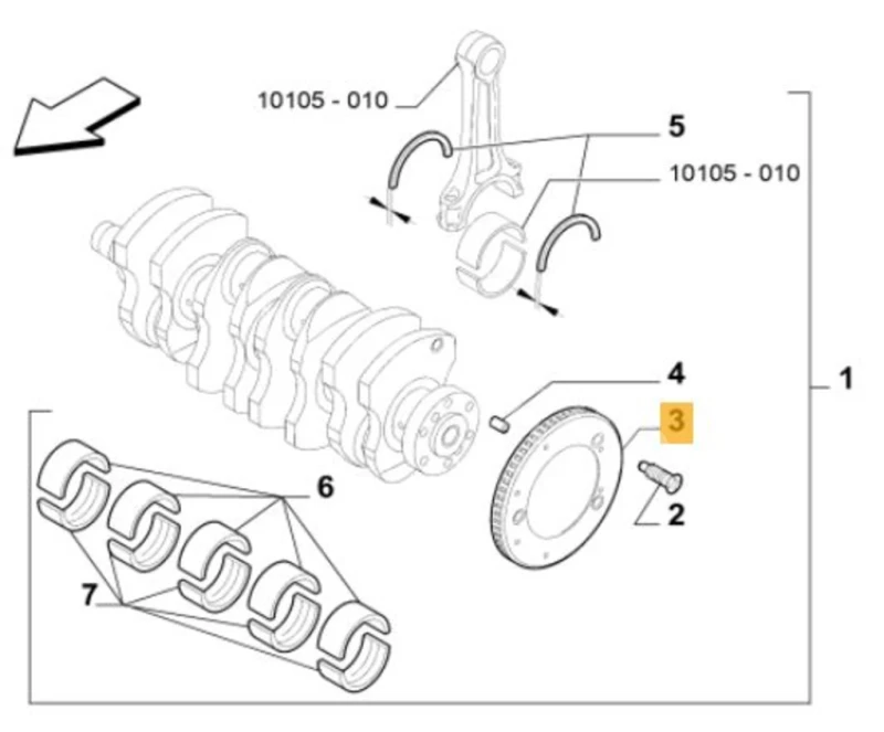 Ozuben kolo kuky DUCATO 2,2JTD 2021-